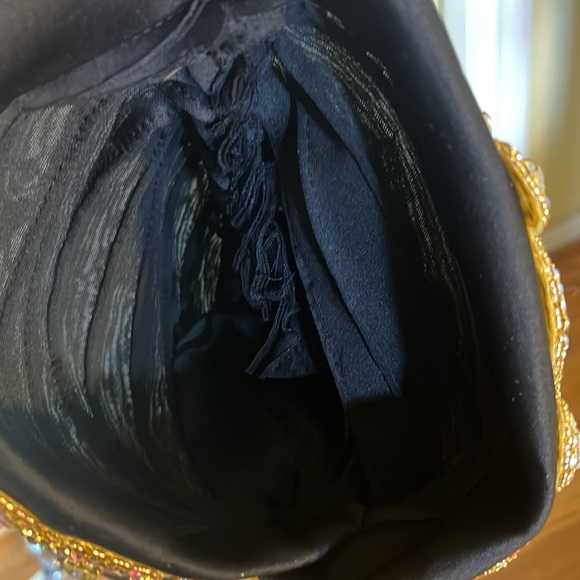 VTG 60 Beehive Turbin Hat Marvelous Mrs Maisel Emily in Paris jewels are glued - Picture 5 of 6